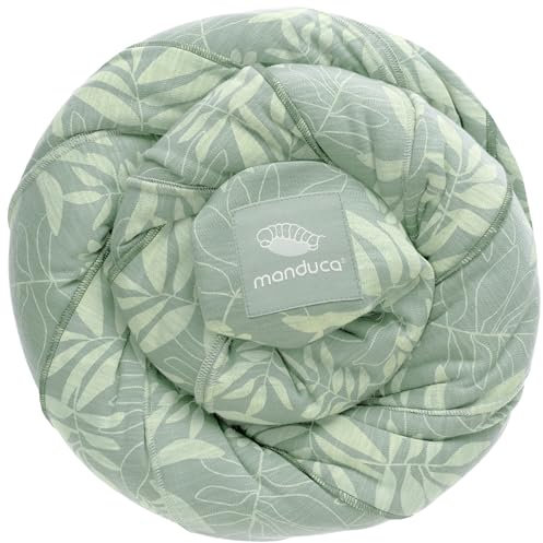 manduca Sling - Babytragetuch - Elastische Babytrage für Neugeborene von der Geburt bis zu 15 kg - Bio-Baumwolle - GOTS zertifiziert