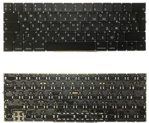 High-Tech Place RU versión teclado para MacBook Pro Retina 15 pulgadas A1990 2018-2019