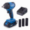 Scheppach Akku-Schlagschrauber BC-IW350-X 20V Brushless | Drehmomentstufen 180-350 - 370Nm | Schlagzahl 3600bpm | Aufnahme ½ | 20V-IXES-Serie | 3 Steckschlüssel- 17,19,21mm | mit 2Ah Akku & Ladegerät
