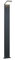 lightling LED Wegelampe Paul mit Bewegungsmelder, Außenlampe, Pfosten, 8W, 3000 Kelvin, Höhe 100 cm, Breite 14 cm, Druckguss Aluminium, anthrazit