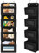 Exyvox Hänging,Hängeorganizer,Hängeregal Mit Vier Stofftaschen Und Transparenten Fenstern,Hängeaufbewahrung,Hängeorganizer Camping,Tür Organizer,Die Im Schlafzimmer, Wohnzimmer,Büro Und Shelf the Door