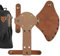 Beil Scheide - Axthülle aus Kunstleder - Camping-Axtklingenabdeckung, Tomahawk-Kopfholster, Beilschutz, Schutzhülle für Outdoor-Wanderungen