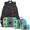 Beaulyn School Backpack Set For Boys,Kids Gamer School Bag Set With Lunch Box Pencil Case For Elementary Middle Primary Student,17″Video Game Rucksack For Laptop