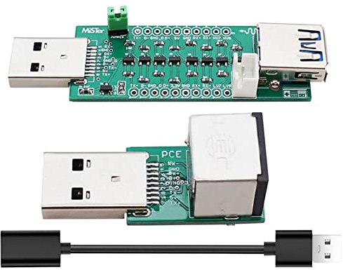 Inkoby Manuale USB 3.0 Controller Converter Extender Board Compatibile con DE10-Nano Board per SNAC Handle Game Adapter-E