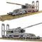 DrmBeyd Militär Panzer Bausteine Set, 628 Teile Dora Militärpanzer Klemmbausteine Set, WW2 Panzer Armee Modell Bauspielzeug, Geschenk für Erwachsene und Jungen