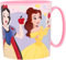 ALMACENESADAN 2239; taza micro Princesas; capacidad 280 ml; producto de plástico. No BPA.