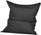 Green Bean Indoor Sitzsack XXL 140x180cm 380 Liter Kinder & Erwachsene Bean Bag EPS Perlen Füllung Riesensitzsack Groß Liegekissen Sitzkissen - Dunkelgrau