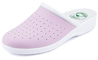JOMIX Sabots Medical Femme Homme Sabot Femme Orthopédique Fabriqués en Italie Rose / 41 EU