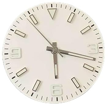 WANGMUMU Grüne leuchtende 29 mm AK Uhr Zifferblatt+Hände Ersatzteile kompatibel for 8215/8200 Perle 2813 Bewegung Going (Color : Style 3)