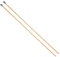 Coopay Stricknadeln aus Aluminium, 2,0 mm Gerade Stricknadeln 35cm Lange Stricknadeln für Anfänger, Professionelle Stricker, Metall Stricknadel für Pullover, Decken, Große Projekte, Stricknadeln 2mm