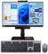 Pcrenewed Pc Fisso All In One 22″ computer desktop Intel Core i5-6500T 2.5Ghz | 8GB RAM | 256GB SSD | Monitor 22” FullHD WebCam Audio Windows 11 Pro WIFI BTH e Rete (Ricondizionato) (Pc + Tastiera)