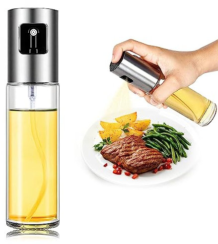 Sa calma home Spray Pulverizador de Aceite,Agua Y Vinagre l-Vaporizador,Dosificador -Dispensador de Aceite–Spray Aceite para Freidora de Aire