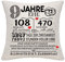 Bommex 9 Jahre Ehe Geschenk 9. Hochzeitstag Kissen Abdeckung Keepsake Dekoration Geschenk für Paare Eltern Frauen Männer Mama Papa Ehemann Frau Oma Opa Tante Onkel Freunde (9. Jahrestag)