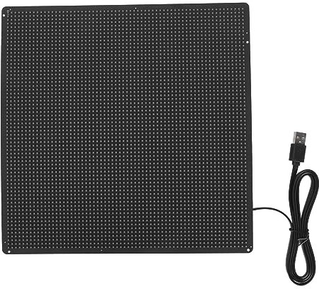 UPALDHOU LED Flexible Bildschirm 64x64 Bright App Steuerelement Benutzerdefinierte Textmuster Animation Scrolling LED -Anzeige für Werbe - Schilder, Panel
