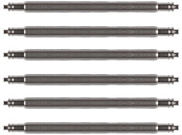 MARCHEL 6X Federstege 21 mm Durchmesser 1,78 mm Uhrenstifte Uhrenarmband Uhrarmband Armband Uhr