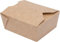 Ecocleo® Eco Speise Box mit Deckel | 50 Stück Lunchbox Food Container Take Away Box | Größe M 750ml Pappschachteln mit Deckel | Salatbox To Go | Kuchen Transportbox Pappe