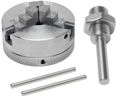YUMILI Mini Mandrino Per Tornio, M12*1 Utensile Elettrico Con Biella Per Trapano Elettrico A Mano Con Mandrino A Tre Griffe In Lega Di Zinco Per I Torni Per La Lavorazione Del Legno