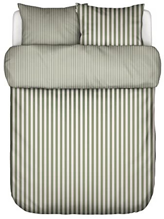 Marc O'Polo Bettwäsche Mikkeli Sage Green 200x220 + 2X 80x80 cm