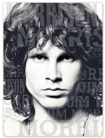 Generic - Poster, Wandkunst, Dekoration, 30 x 40 cm, Jim Morrison, Wohnzimmer