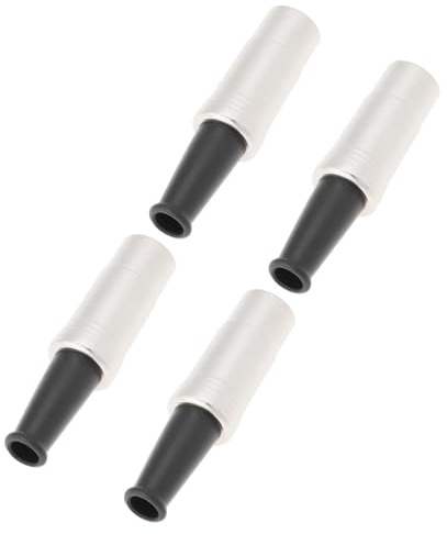 4 Pièces Prise MIDI DIN 5 Broches Boîtier Métallique Mâle à Souder pour Mélangeur MIDI Vintage Clavier Batterie Élec.