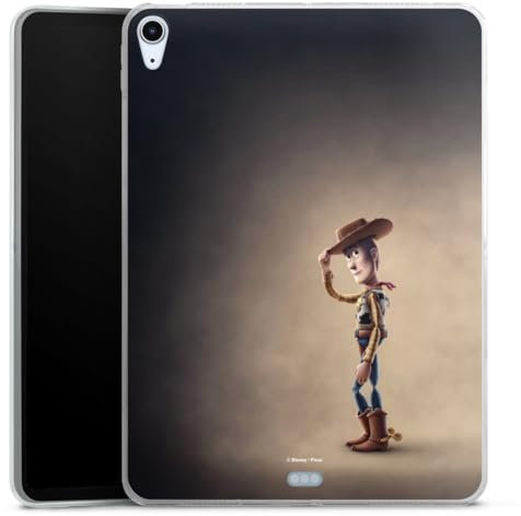 Coque en Silicone Compatible avec Apple Apple iPad Air 5. (2022) Coque Coque pour Tablette Disney Pixar Shérif Woody Toy Story