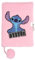 sarcia.eu DISNEY Stitch Angel Plüsch liniertes Notizbuch/Notizen mit rosa Einband A5/80 Seiten (Stitch)
