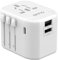 EINNO Universal Travel Adapter Worldwide, International Travel Adapter with 3 USB, Universal Adapter Plug UK to World, Travel Plug Adaptor for Multi Countries EU, UK, USA, Australia, Japan, Thailand