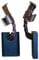 2 x Carbon Brushes for Makita BHP440 CB436 CB440 CB448 TN 194427-5 Impact Driver 3 x 10 x 13.5mm