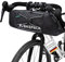 BIKEPACK Fahrradtasche Rahmen - Ideale Fahrradtasche, Rahmentasche Fahrrad für Rennrad & Mountainbike - Oberrohrtasche perfekt als Bikepacking Taschen/Premium Fahrradtaschen (Lenkertasche)