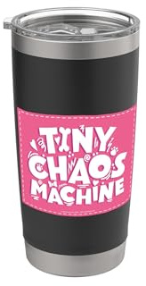 Friends. Tiny Chaos Machine Vaso térmico de acero inoxidable de doble pared