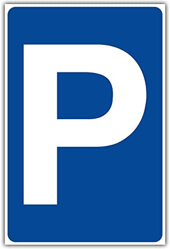 Schild Parkplatz - Parkplatzschild aus Alu/Dibond 200x300 mm - 3 mm stark