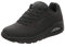 Skechers Men's Uno Stand on Air Sneaker, Black Durabuck Trim, 12 UK