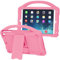 Adocham Kids Case for iPad Mini 5 4 3 2 1, Lightweight and Full-Body Shockproof Silicone Case Cover with Built-in Foldable Kickstand and Grip Handle (Pink)