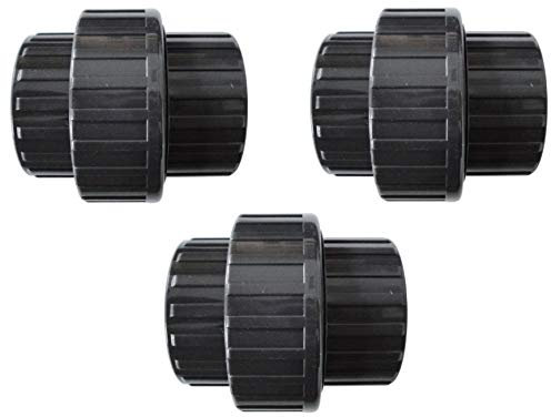 well2wellness® PVC-U Verschraubung mit Klebeanschluss x Innengewinde - 50 mm x 11/2-3 Stück (200132)