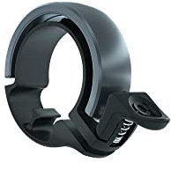 Knog Fahrradklingel Oi Classic Large 23,8-31,8 mm, Schwarz Grau, KNCL