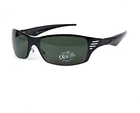 Emeco Matrix Style Sport Sonnenbrille Brille 2038 (schwarz-grün)