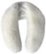 Écharpe châle en fausse fourrure pour femme pour l'hiver, cache-cou, écharpe enveloppante comme col en fourrure véritable, taille XL, blanc, Large
