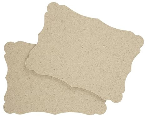 DIN A6 Vintage Karten Set Blanko zum Basteln und Selbstgestalten 300 g/m² Kraftpapier Graspapier Tonkarton Fotokarton (Graspapier 300g/m², 25 Karten)