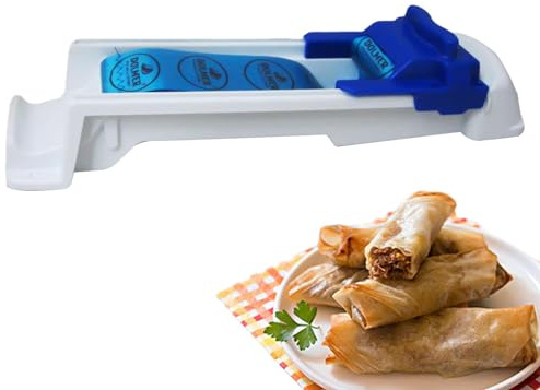 Zasdvn Sushi Maker Gemüserollmaschine, Küchenkohlroller Weinblättermaschine Cooking Gadgets Gefüllte Blätterrollmaschine Kochkurs Esszimmer Picknick Sushi Maschine Sushi Rollen Sushi Bazooka