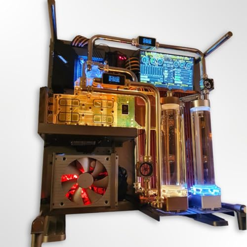 VIXIA High End Custom Watercooled Gaming PC - Intel Core i9 14900KS 6.20GHz - GeForce RTX 4090 DDR6X 24GB - DDR5 6000MHz 64GB - PCIe4.0 M.2 NVME 2TB - Full Dual Cooling - VXF-10M