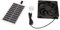 Gsycle Solar Power Panel Exhaust Fan, 15W Solar Exhaust Fan for Shed Energy Saving Chicken Coop Solar Fan Portable Solar Powered Air Extractor for Pet Houses RVs
