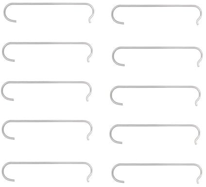 JSGHGDF 10Pcs Stainless Steels Bicycles Chain Hooks Bicycles Chain Extractor Pin Bike Bicycles Chain Hooks Connecting Repair