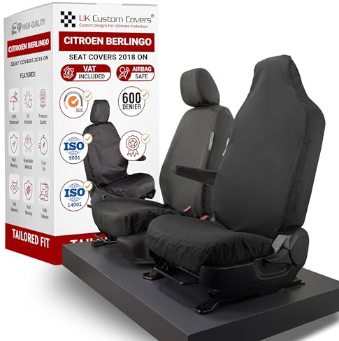 Seat Covers to fit Peugeot Partner 2018 On Front Set