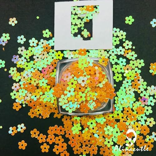 25 g winzige Blumenpailletten, Ornament, Pailletten, Nähzubehör, Bekleidungsaccessoires, Pailletten, DIY, Scrapbooking, Shakes-Nr. 6