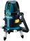 Makita SK209GDZ Akku-Multi Linienlaser Grün 12 V max. (ohne Akku, ohne Ladegerät) im Transportkoffer, Schwarz,blau