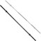 GORILLA SPORTS® Langhantelstange - 170cm, mit 2 Sternverschlüssen, 30mm, bis 200kg belastbar, Griff gerändelt, rutschfest, Chrom, Silber/Schwarz - Hantelstange, Langhanteln, Langhantel-Stange