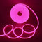 XUNATA Neon LED Streifen, 5M 12V 2835 600Leds Pink LED Strip Wasserdicht Diffusion Flexibel LED Lichtband Schlauch+5A Netzteil (Pink)