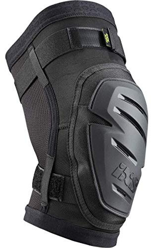 IXS Hack Race Rodilleras para Bicicleta de montaña, E-Bike/Ciclo, Unisex Adulto, Negro, L