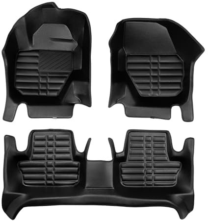 fussmattenprofi.com Auto Fussmatten Kompatibel mit Volvo XC 60 (1.Gen) 2008-2017 I 100% Passgenau Geruchlos Allwetter Fussraumschale I 5D Premium TPE Fußmatten Set