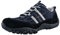 Knixmax Scarpe da Trekking da Uomo Leggero Scarpe da Escursionismo Antiscivolo Traspiranti All'aperto Sportive Passeggio Arrampicata Scarpe da Montagna Blu Scuro EU45